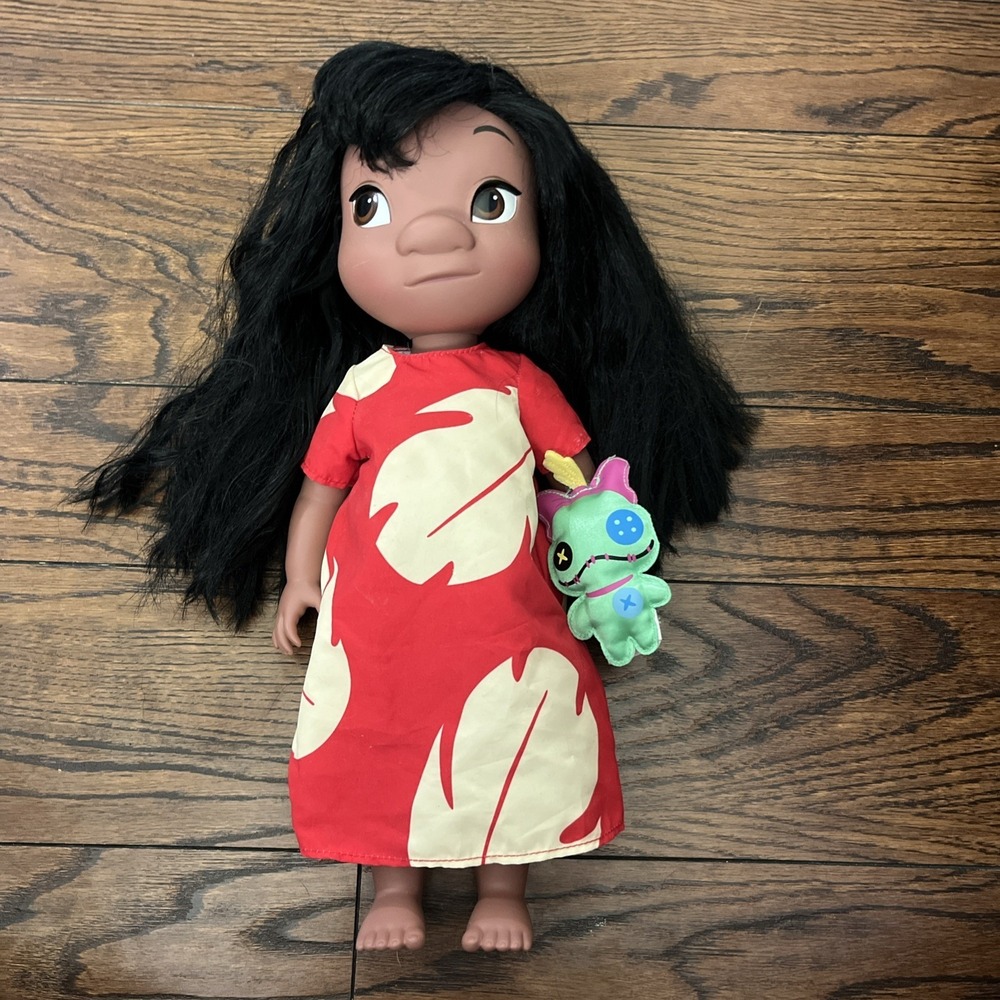 Disney Animators Collection 15" Lilo & Stitch Doll with Scrump Plush Accessory